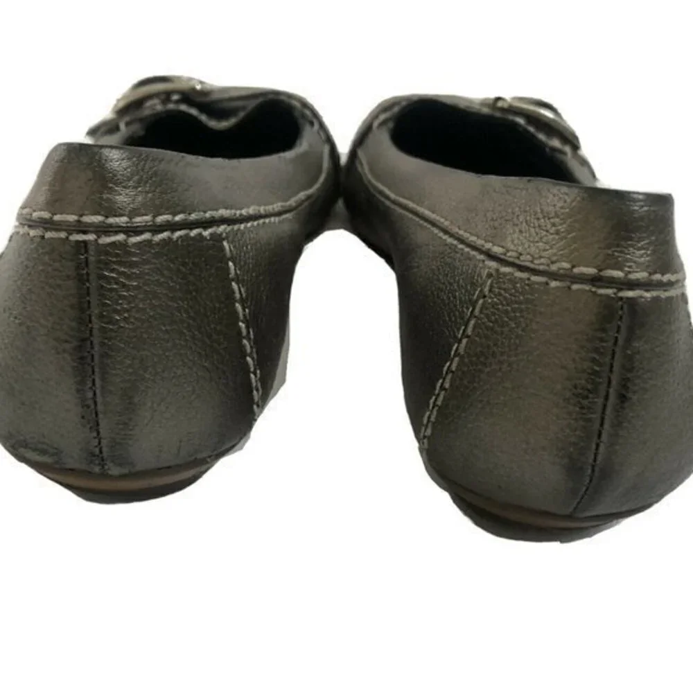 tommy hilfiger Womans Leather Flat Shoes Size 9M